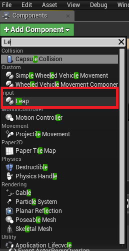 add component