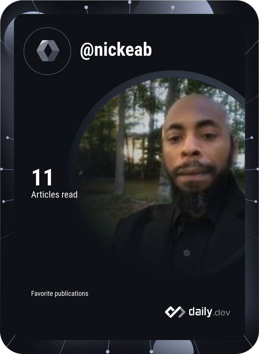 Nickea Bennett's Dev Card