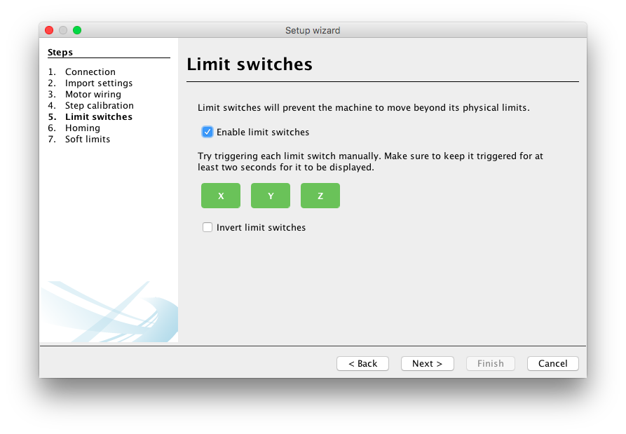 Limit switches