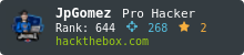 Hack The Box Profile Badge