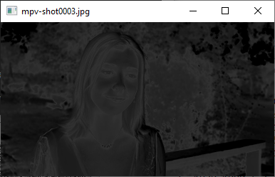 luminance band filter, scaled