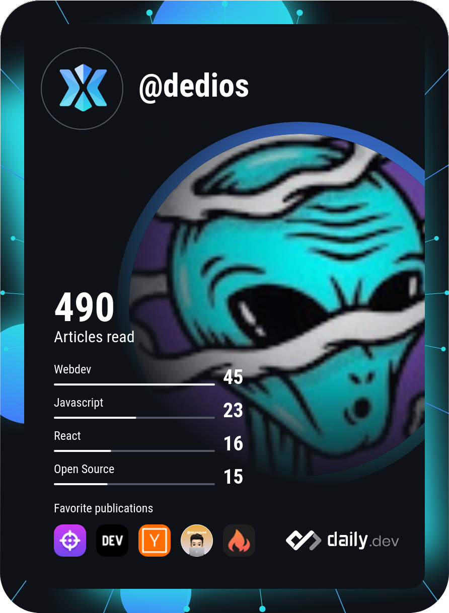 Eddie P's Dev Card