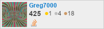 profile for Greg7000 on Stack Exchange, a network of free, community-driven Q&A sites