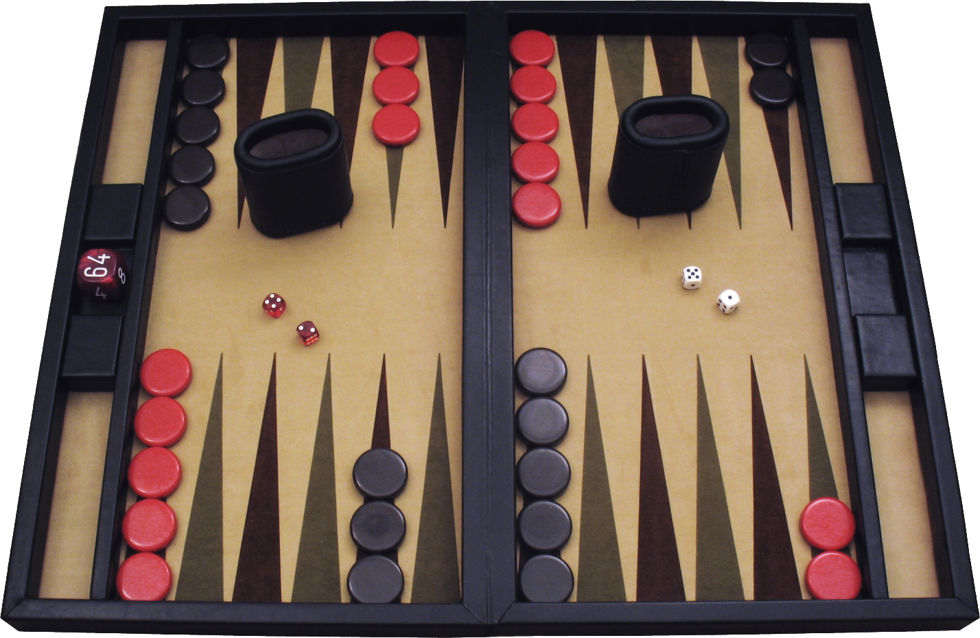 Backgammon board