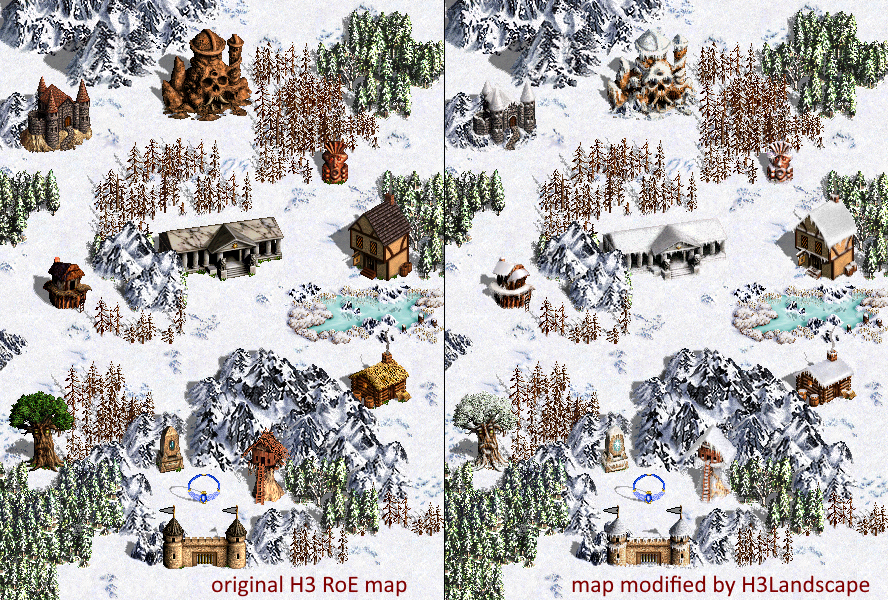 screenshots - snow terrain