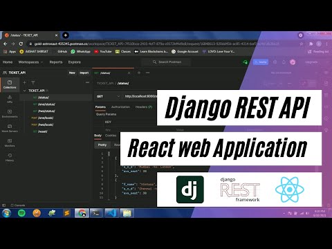 Django REST API with React - Project Walkthrough