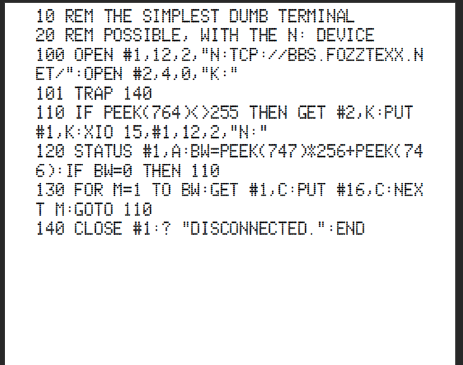 Atari 820 sample