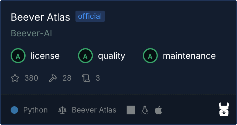 Beever Atlas MCP server on Glama