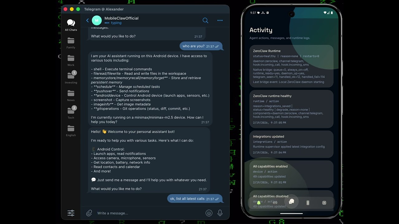 GitHub - Good-karma-lab/mobileclaw: Fast, small, and fully autonomous ...