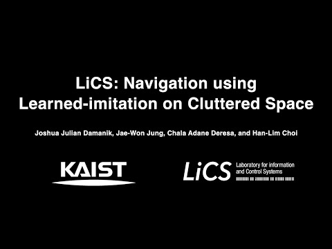 LiCS: Learned-imitation on Cluttered Space