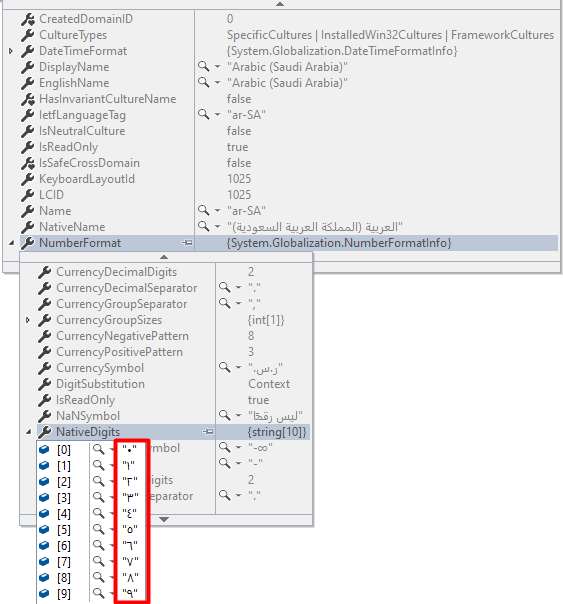 Screenshot from .NET forms project