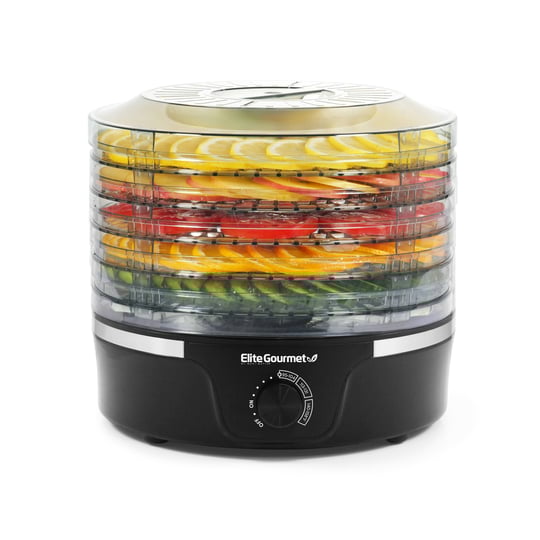 elite-gourmet-food-dehydrator-with-adjustable-temperature-dial-black-1
