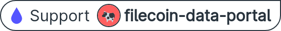 Support filecoin-data-portal on drips.network