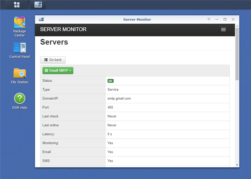 Php Server Monitor status