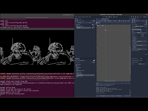 Displaying the OpenCV output in HMD