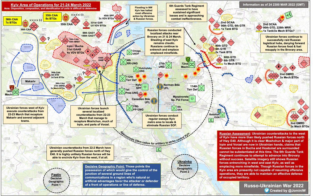 Kyiv Area of Operations 2022.3.21-3.24 🔍