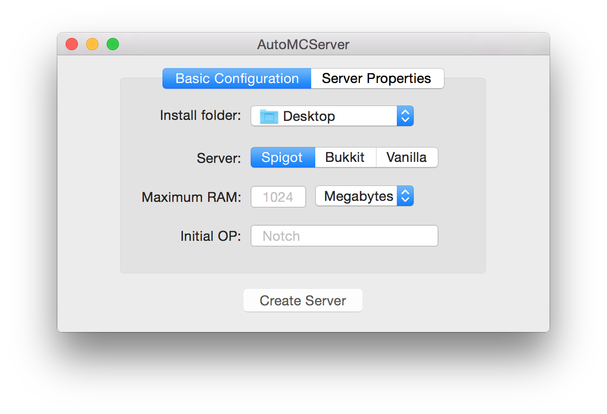 "Basic Configuration"