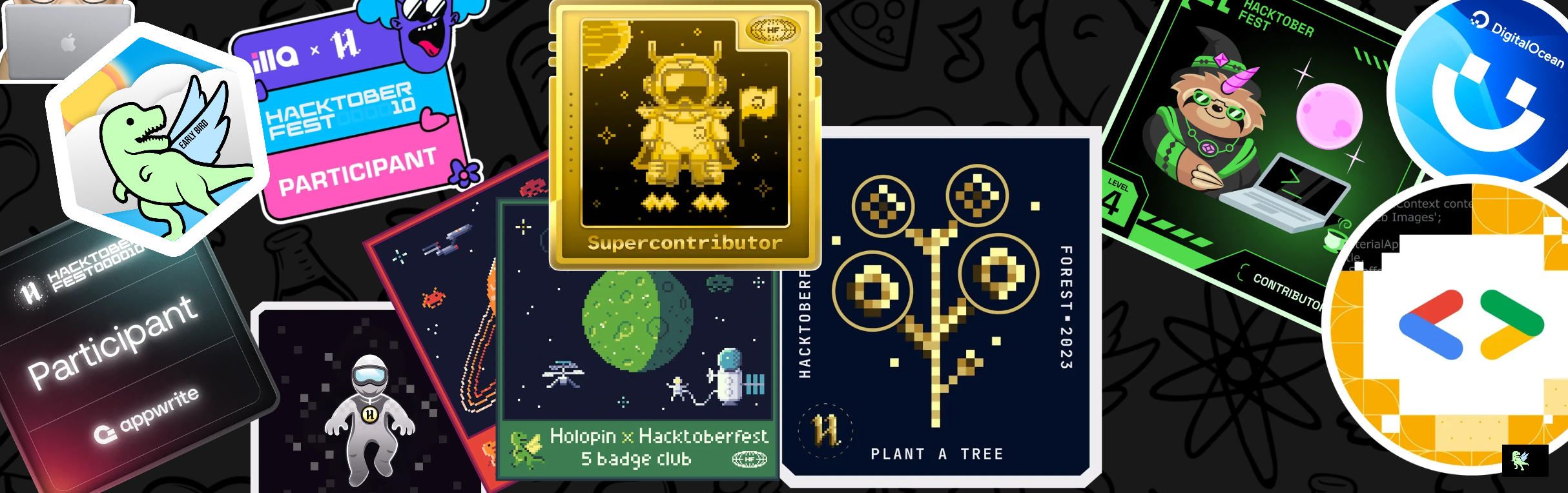 @sirmonteiro's Holopin badges