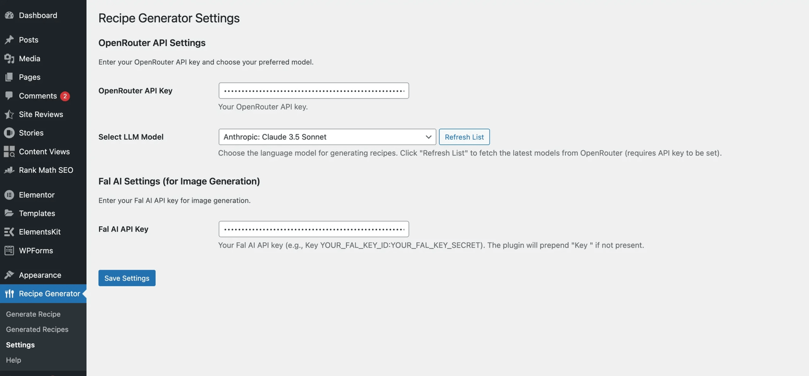 GitHub - mohamednidsaid/WP-Recipe-Genie: WP Recipe Genie · GitHub
