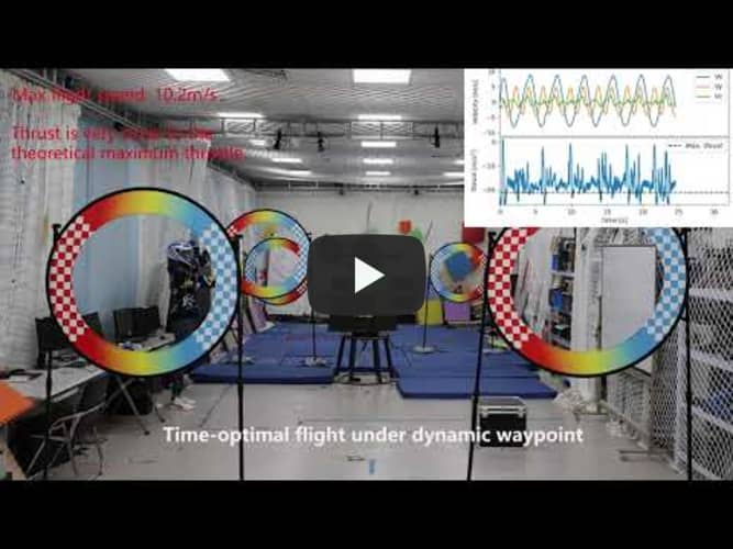 Efficient and Robust Time-Optimal Trajectory Planning and Control for Agile Quadrotor Flight