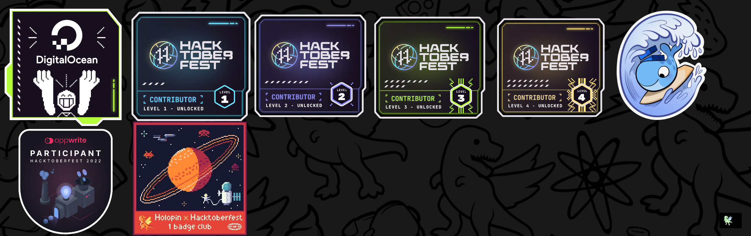 @tiththa's Holopin board