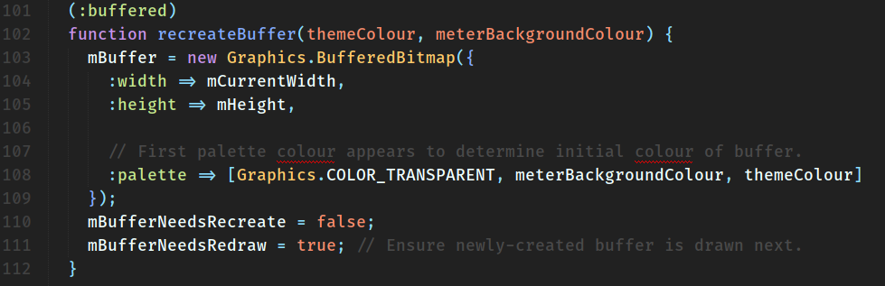 MonkeyC syntax coloring