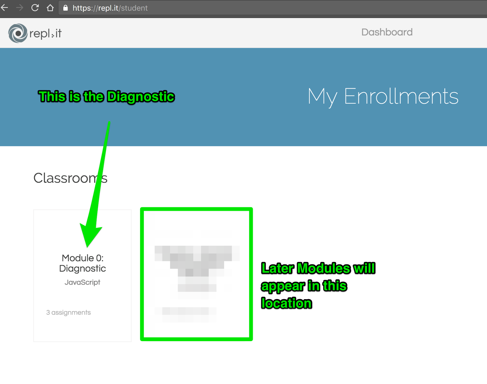 My Enrollments