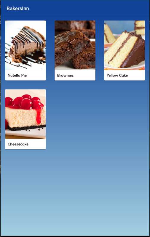 Home Screen - Recipe List