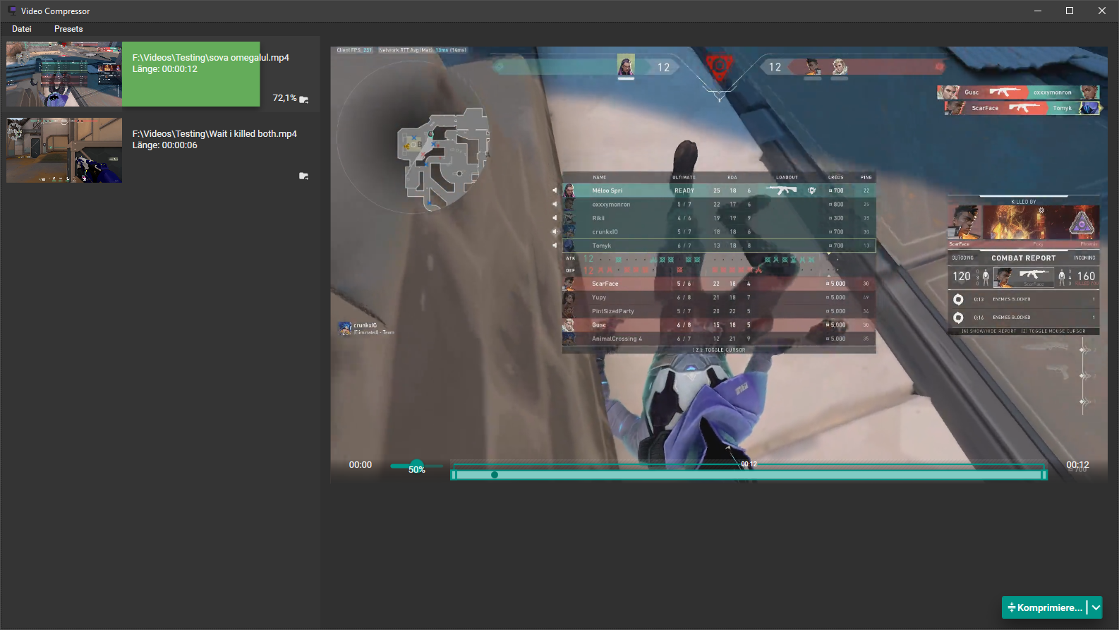 GitHub - Tomyk9991/VideoCompressor-GUI: Video compressor using ffmpeg ...