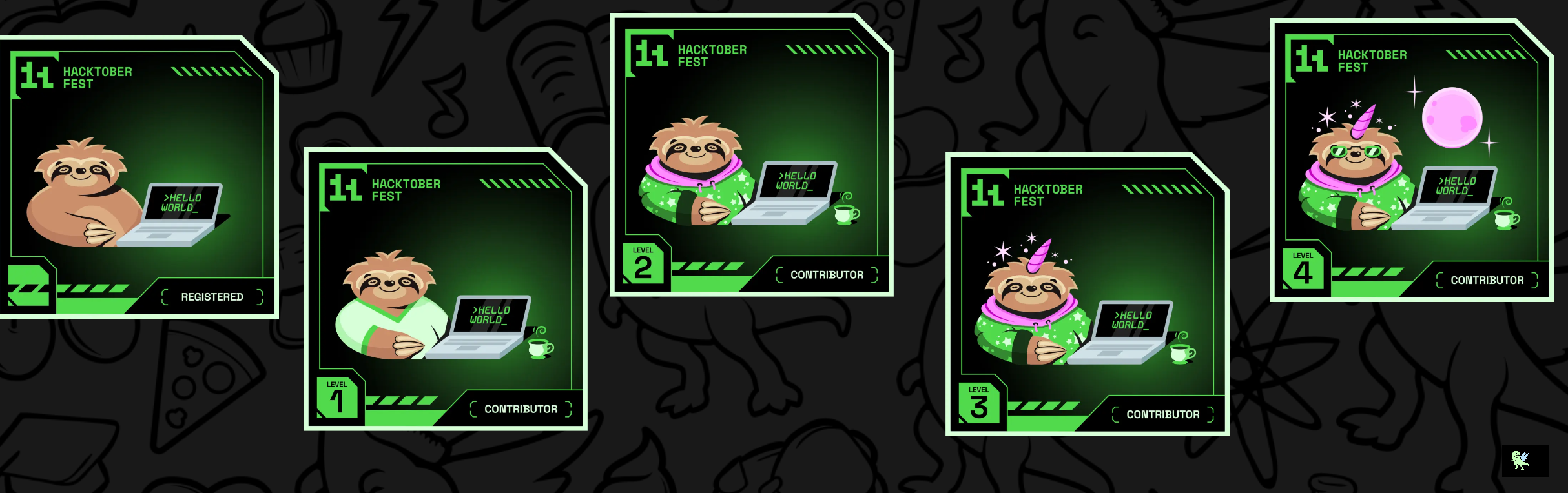 An image of @jayadarshinigb's Holopin badges, which is a link to view their full Holopin profile