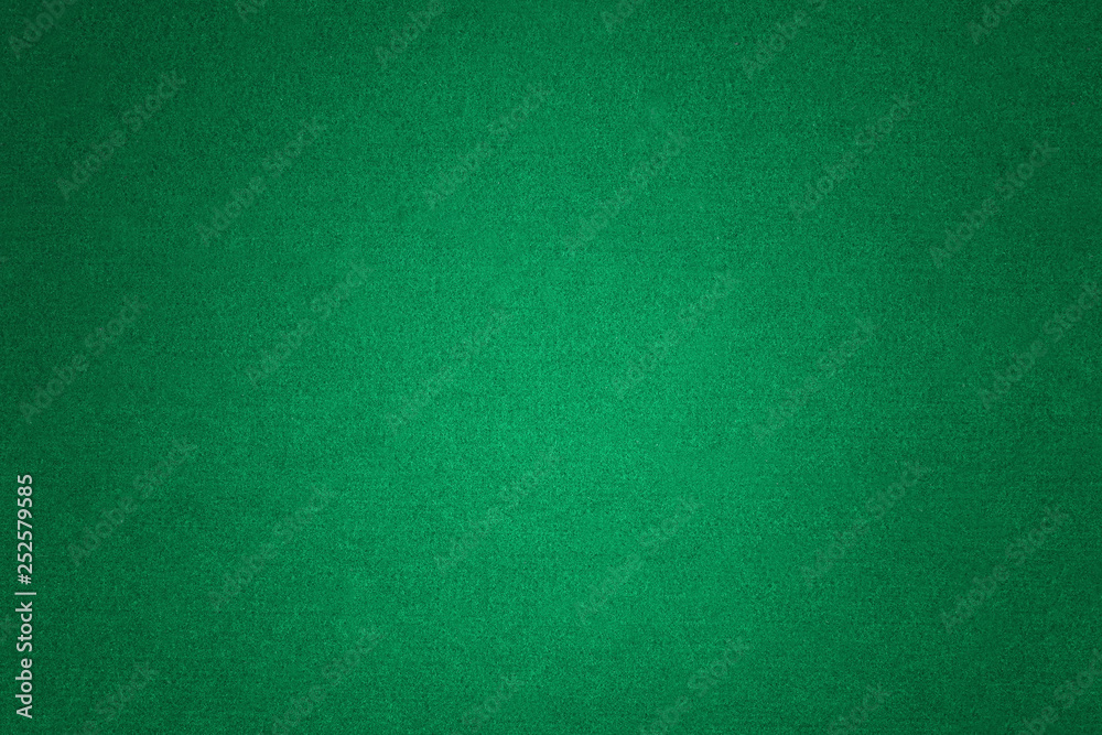 Green felt texture for poker and casino background