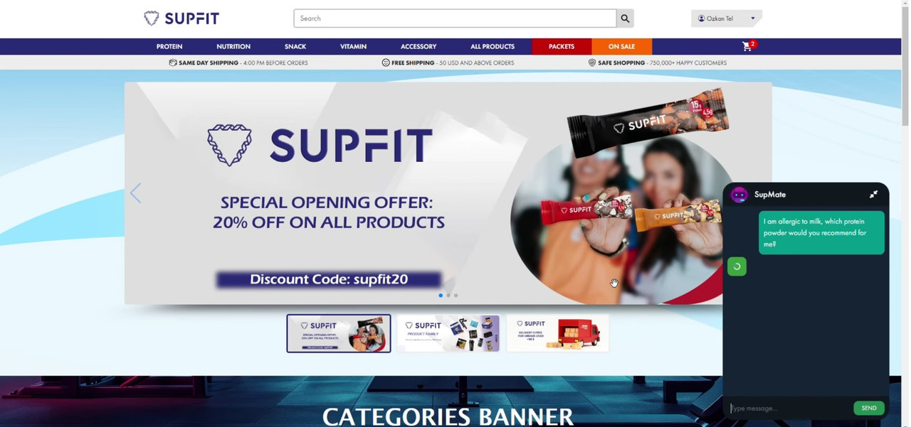 SupFit Demo