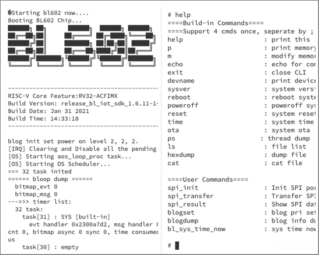 SPI Demo Firmware for BL602