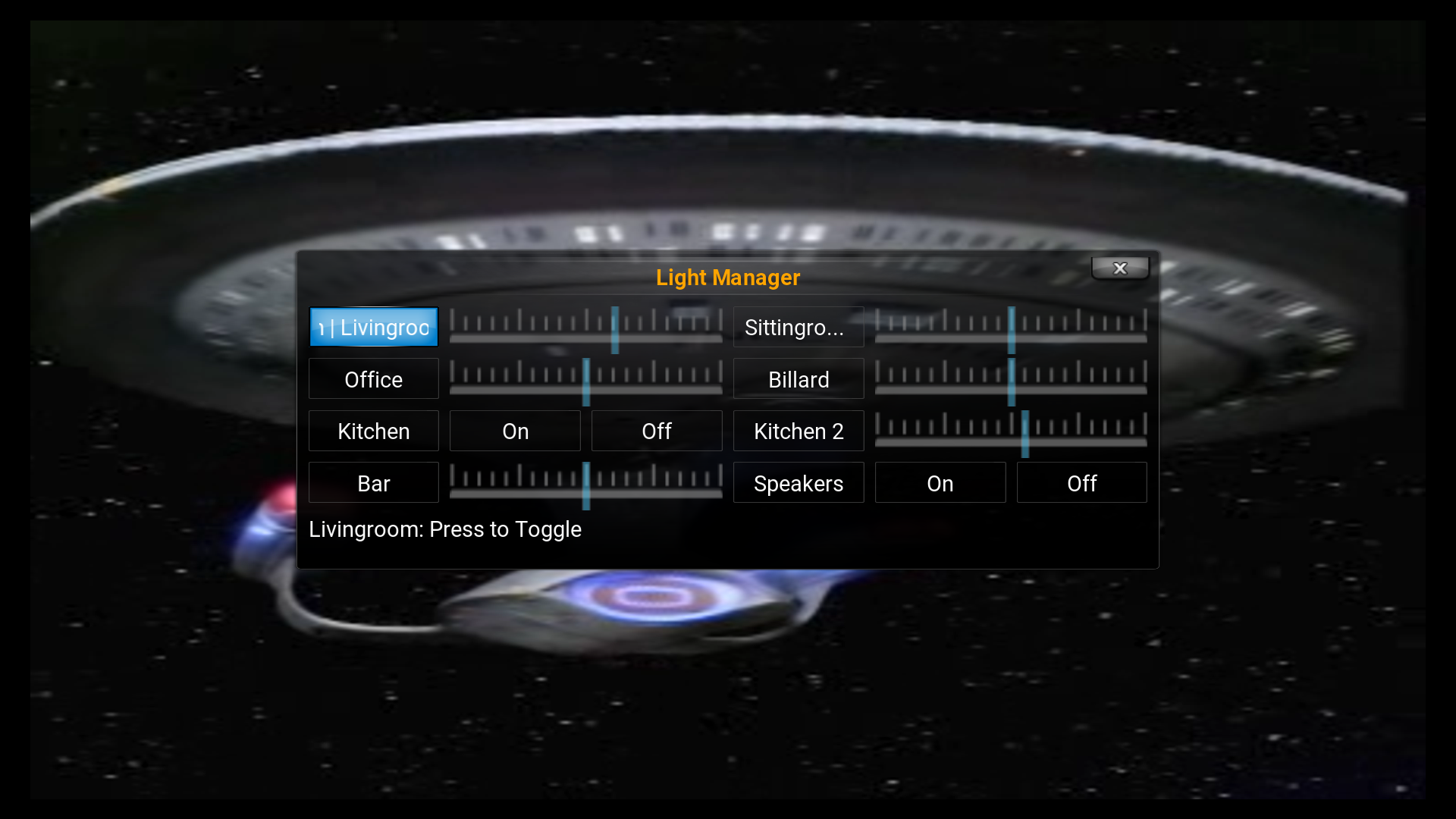 LightManager Screenshot