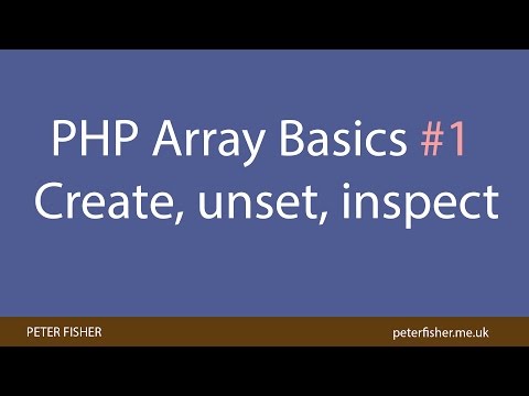 PHP Array Basics Tutorials