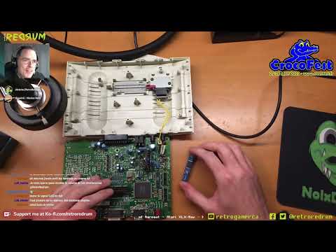 RetroRedrum - Amstrad GX4000 - 128k S-Ram mod