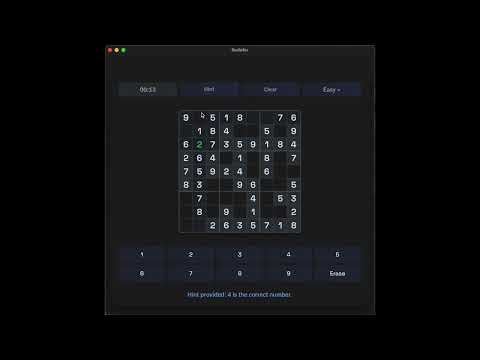 Sudoku Tauri Demo