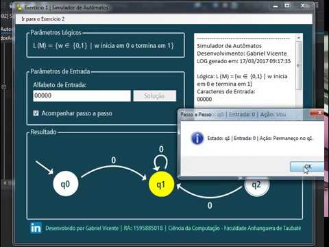 Simulador de Autômatos - C# (Youtube)