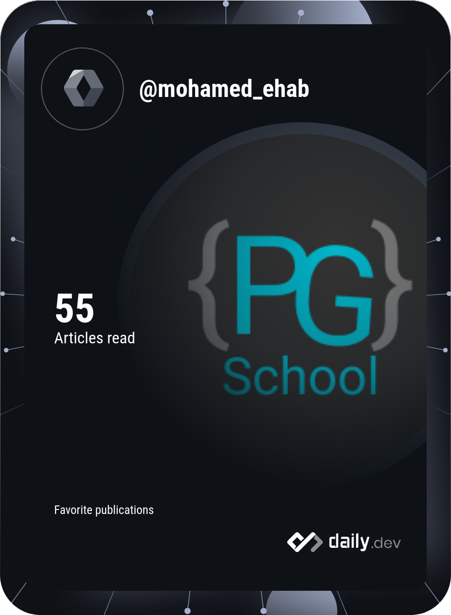 Programming-School's Dev Card