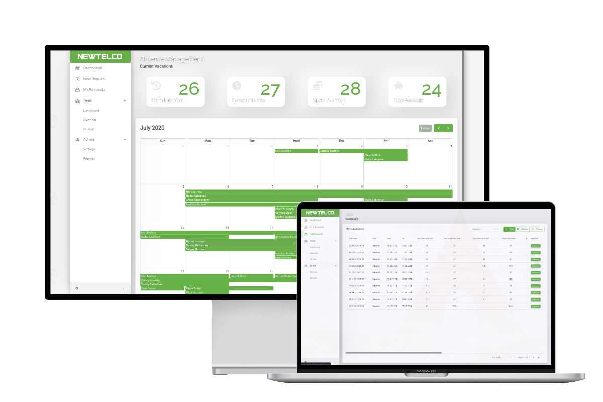GitHub - ndom91/newtelco-timeoff: ⏰ Company Time-off / Absences ...