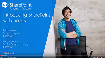 PnP webcast - Introducing SharePoint webhooks