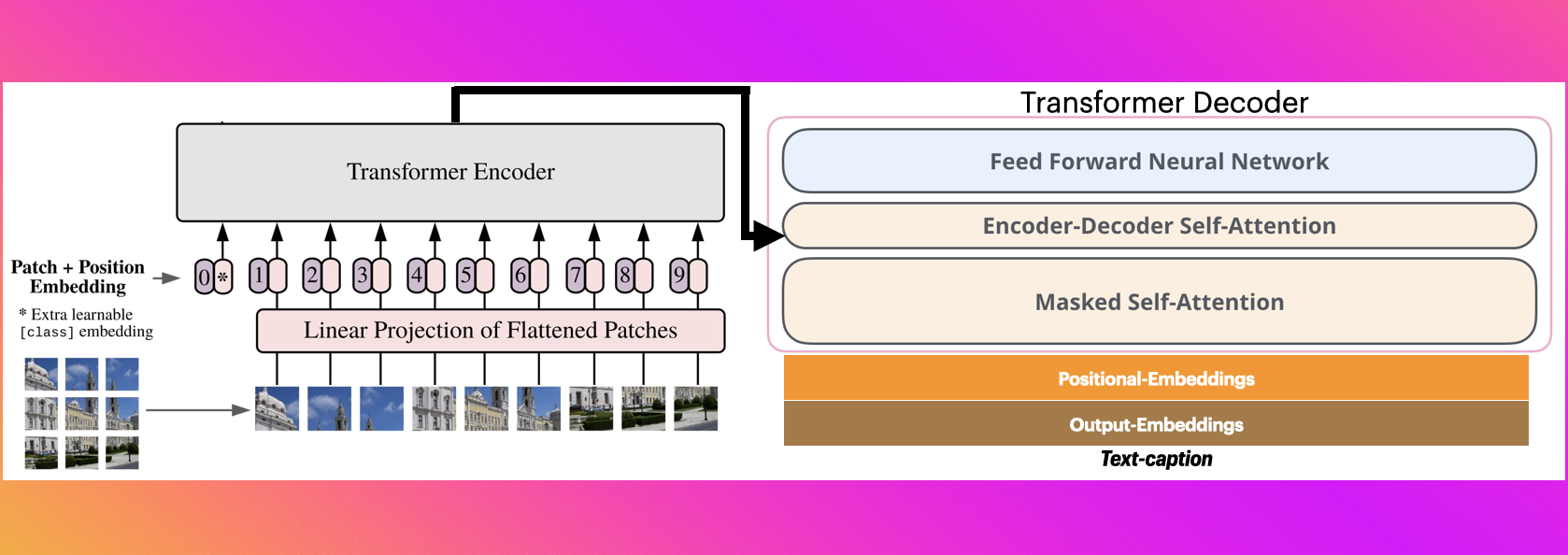 Vision Encoder Decoder Architecture