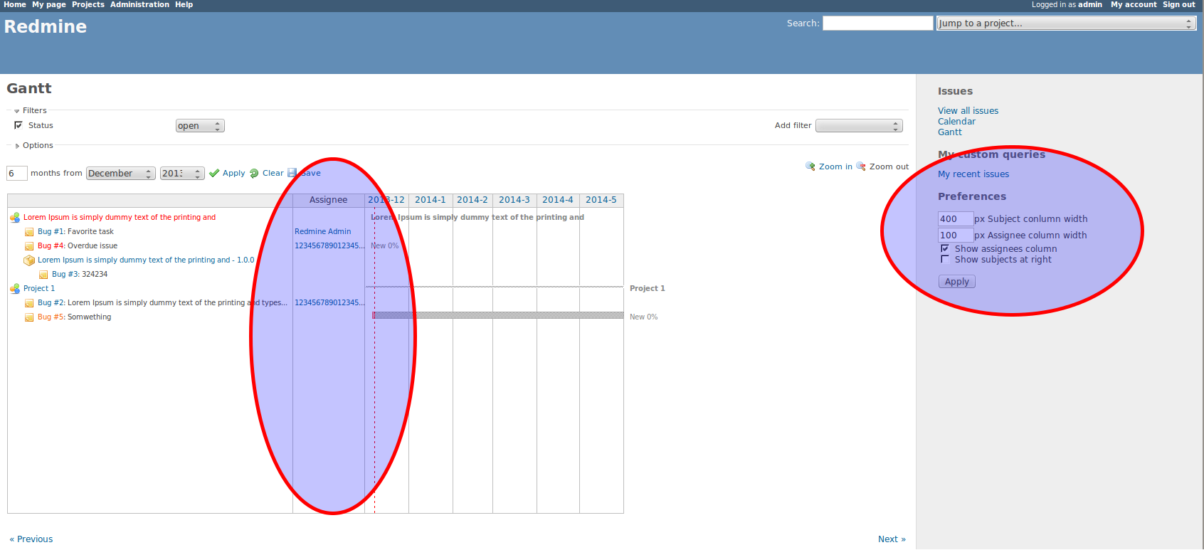 Progressive Gantt Mods Screenshot