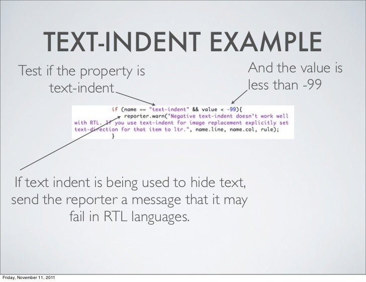 text-indentation