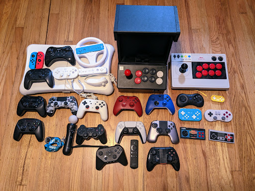 Supported gamepads