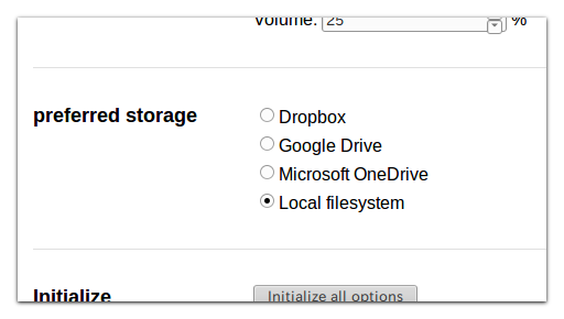 preferred file system