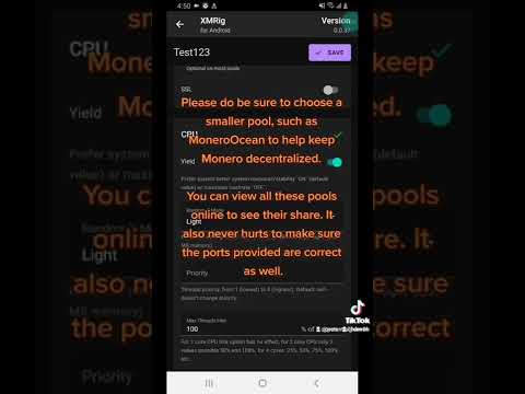 How To Mine Monero On Android with XMRig App : EASY MODE