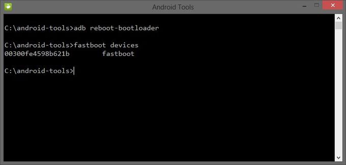 Fastboot devices