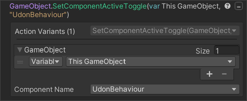 SetComponentActiveToggle Example