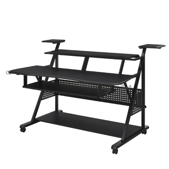 gia-67-inch-music-desk-studio-workstation-keyboard-tray-shelves-black-1